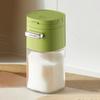 2-In-1 Glass Salt Spice Dispenser with Press-Type Portion Control Airtight 180ml Seasoning