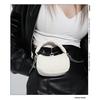 IELGY women's simple denim bag, retro shoulder niche fashion hand-held underarm bag