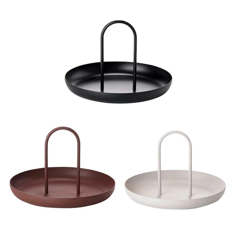 Круглый настольный поднос для хранения — фото 6