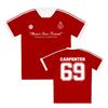 Sabrina Carpenter Man's Best Friend Football Tee Men Women Clothing Soccer Jersey Short Sleeve V-neck Summer T-shirt Print Tops