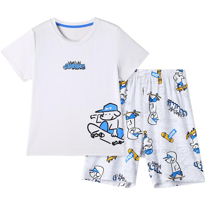 Boys  Summer Lightweight Antibacterial Pajama Set 150