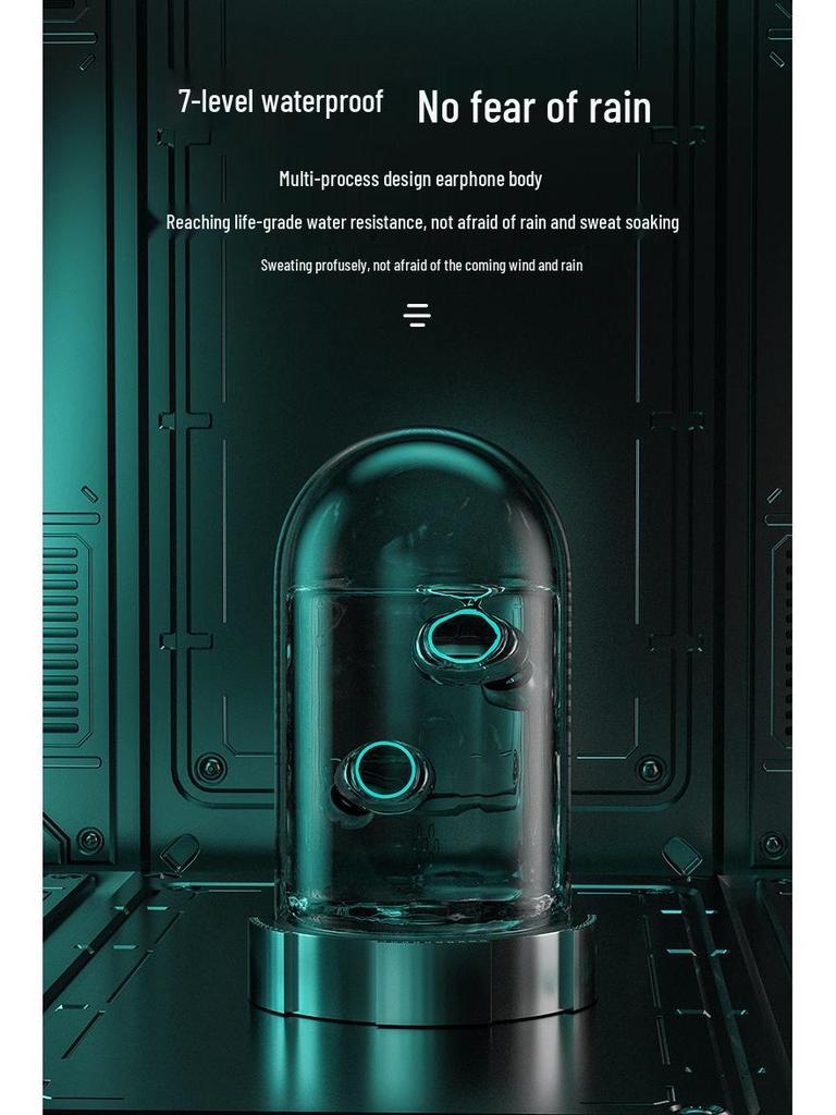 M25 Bluetooth Noise-Cancelling Wireless Gaming Earbuds with Breathing Light and Long Battery Life