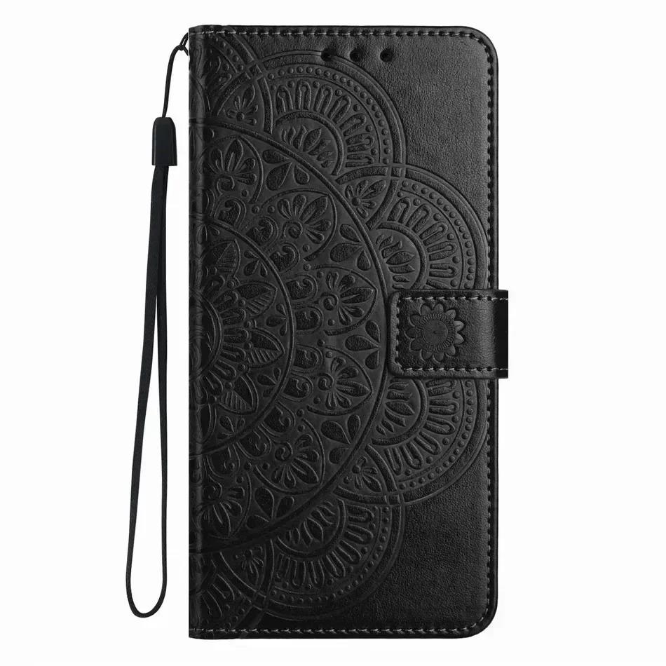 

Half Flower Case For Samsung Galaxy S6 Edge S10E S20 FE S10 S9 S8 S7 Note 20 Ultra 10 Plus 8 9 Cash Card Wallet Holster Coque Galaxy Note10