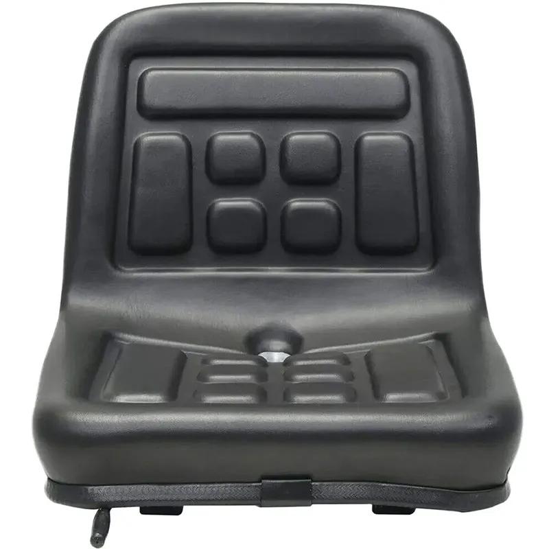 Waterproof Tractor Seat with Drainage Holes Adjustable Design Universal Replacement Seat for Riding Lawn Mower Forklift Go Kart