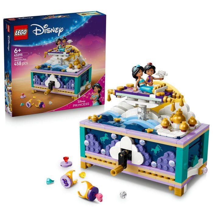 LEGO | Disney Princess 43295 La Boîte a Bijoux de Jasmine - Jeu de Construction des 6 ans