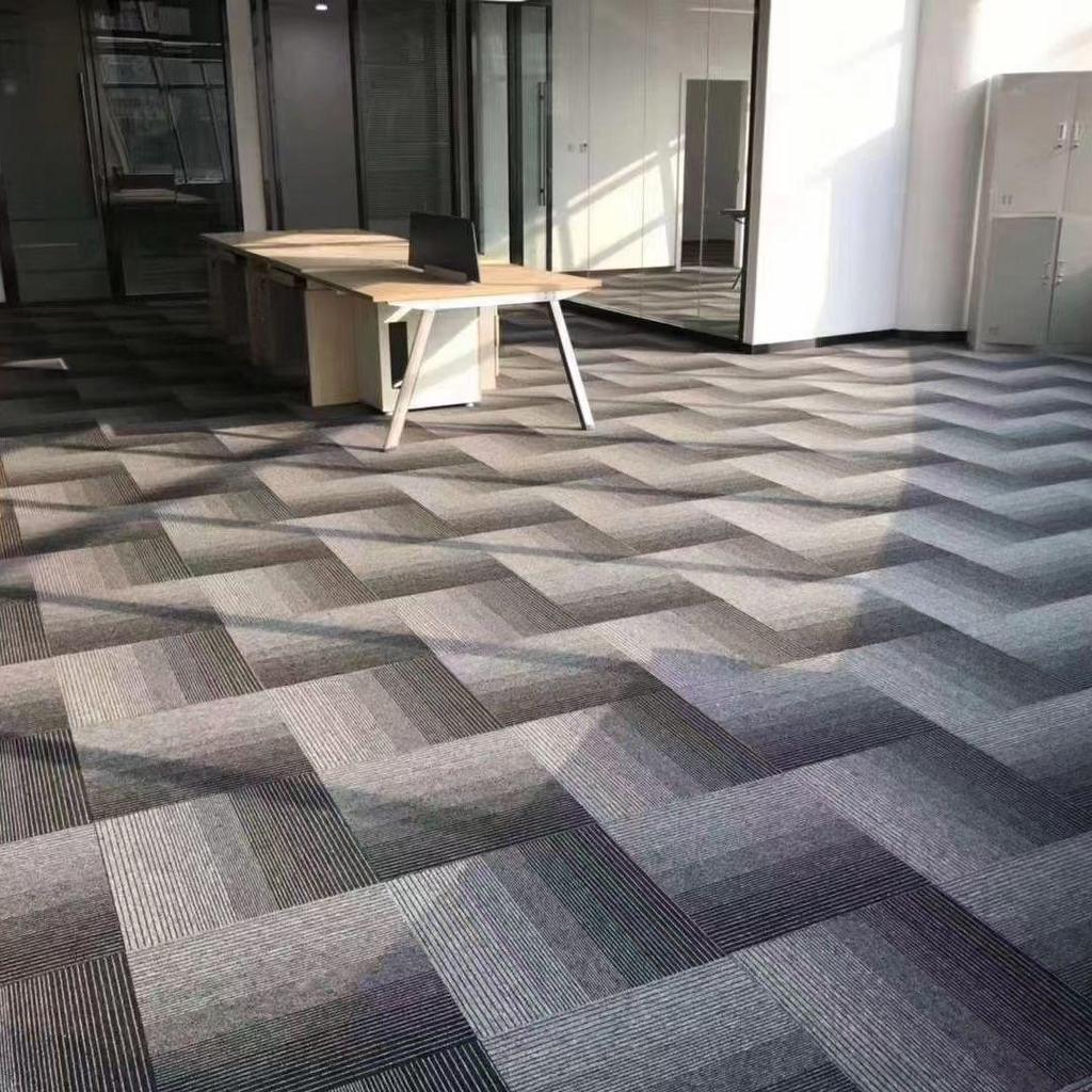 Commercial Billiards and Office Square Splicing Carpet for Hotels and Offices