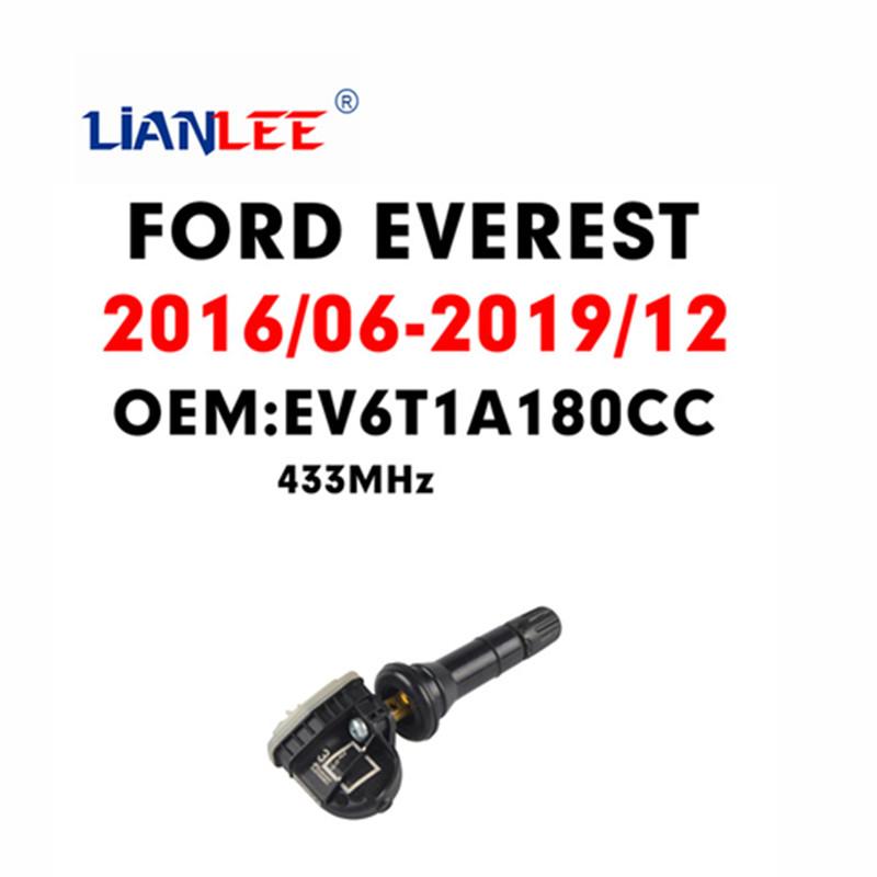 4Pcs/Lot High Quality Tire Pressure Sensor Monitoring System New for Ford ESCORT Everest TPMS 433MHz F2GZ1A189B EV6T1A180CC Everest 2016-2019