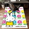 1pc Miffy3 Design Printed Area Rug Carpet for Bedroom Living Room Home Decor Rugs Mat Non Slip Mat Rug for Bedside