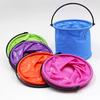 1/2Pcs Collapsible Mini Buckets, Portable Foldable Pails Random‑Color for Art, Fishing, Outdoor Washing