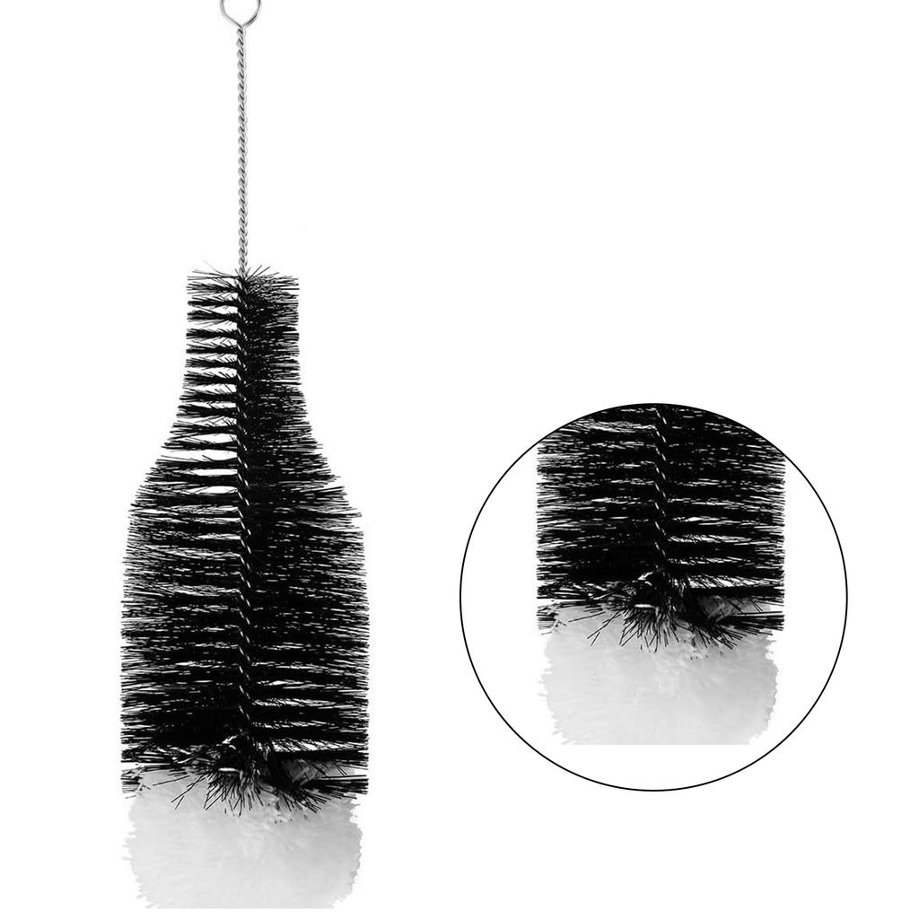 Bottle Brush for Sodastream and Soda Bottles Gentle Anti Scratch Bristles Cleaner with Ergonomic Handle
