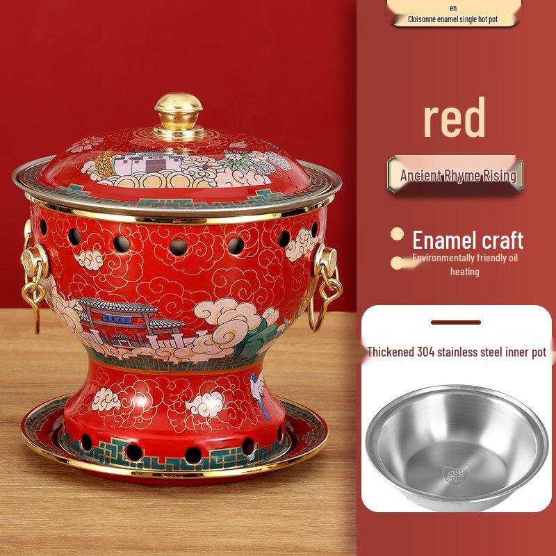 Single Person Copper Hot Pot