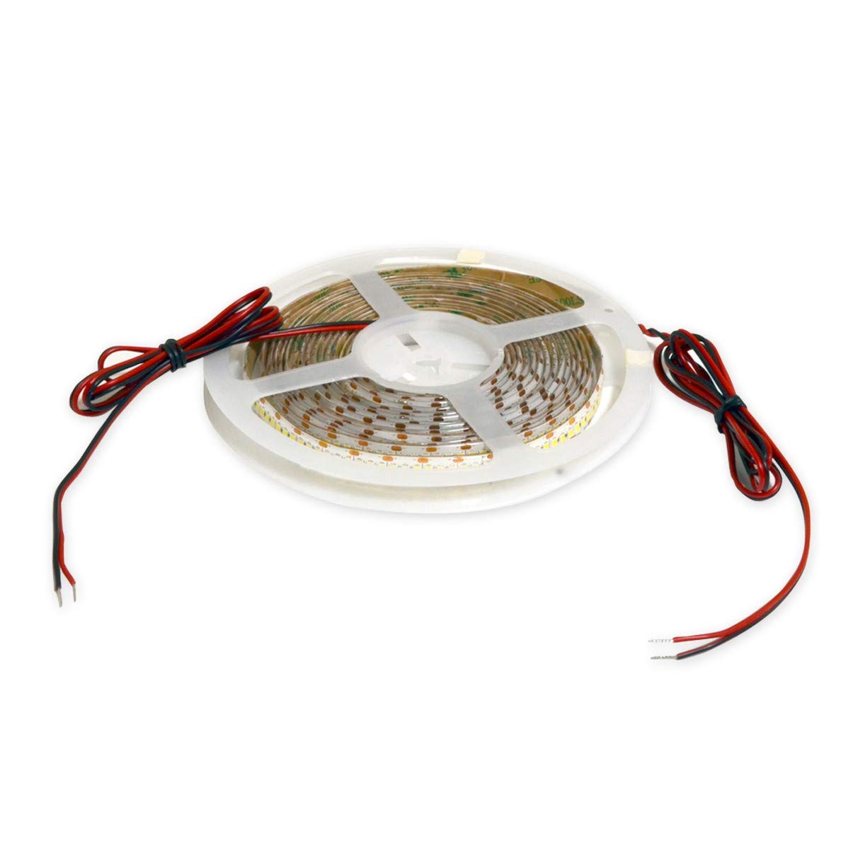 

Kaito Denshi LED Strip Light 12V Waterproof High Density 240LED/m 1 Chip White Base (Cable Length 1m) 500cm Emitting Color: Yellow