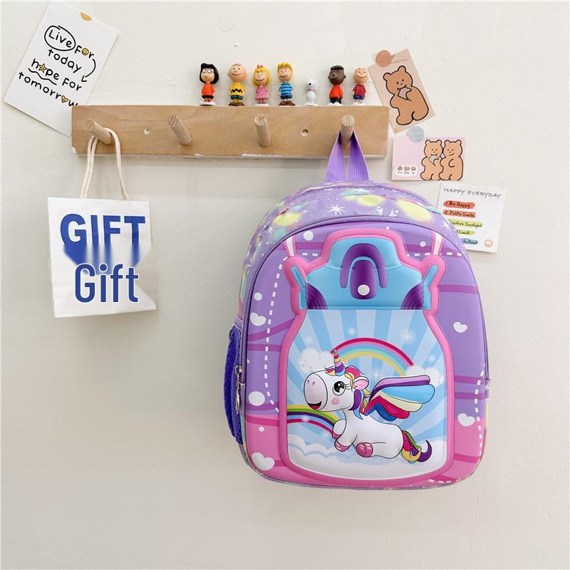 4-8 Yaş Dinozorlu Su Geçirmez Okul Sırt Çantası: Anaokulundan Birinci Sınıfa Kadar Geniş Kapasite