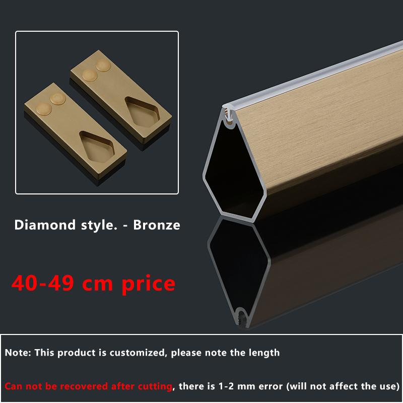 Wardrobe Hanging Rod Single Pole Wardrobe Horizontal Rod Cabinet Hanging Rod Clothes Airing Rod Non-slip Mute Set Of Fixed Seat