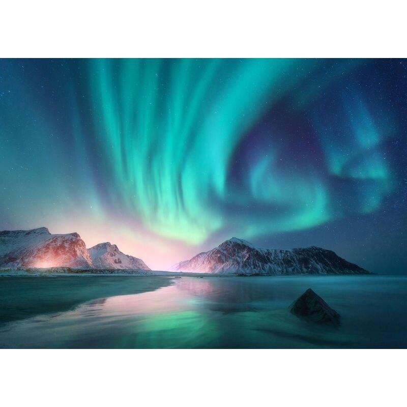 Vollbohrer Diamantmalerei Landschaft 5D DIY Vollrundbohrer Diamantstickerei Kreuzstichset Handarbeit handgefertigt