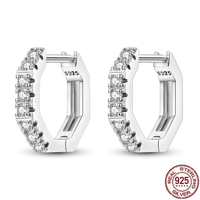 New In 925 Sterling Silver Earrings For Women 2024 Trending Earrings For Womenfashion Jewelry Earrings For Women