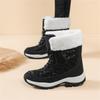 TUINANLE Winter Thick Women's Snow Boots Warm Plush Mid-calf Boots Non Slip Platform Snow Boot Casual Female White Shoes