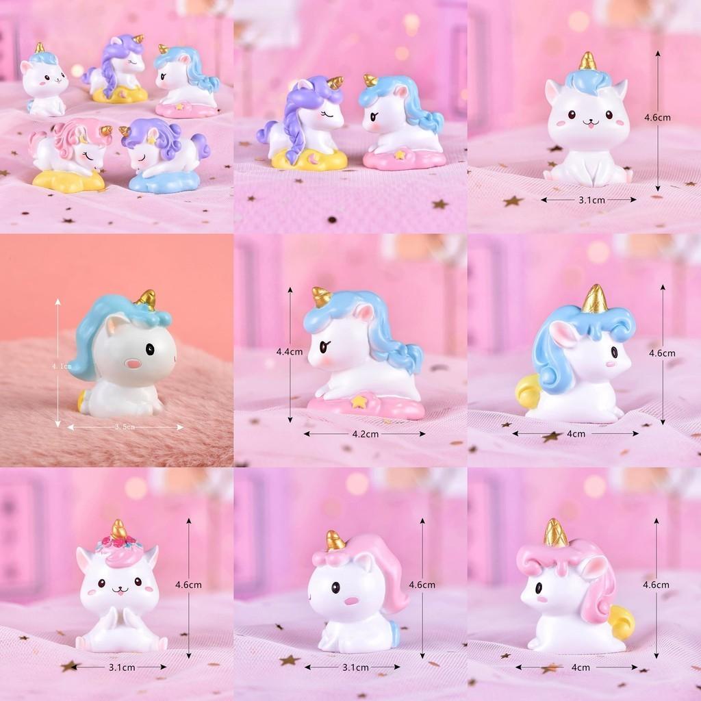 Adorable Unicorn Resin Craft For Cute Home Decor Desktop Garden Micro Landscape