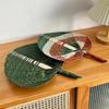Bamboo Woven Hand Woven Fan Summer Fan Literary Cooling Fan Creative Hand Cranked Fan Home Living Room Office Decoration