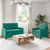 Sofa Set 2 Pcs Turquoise Velvet