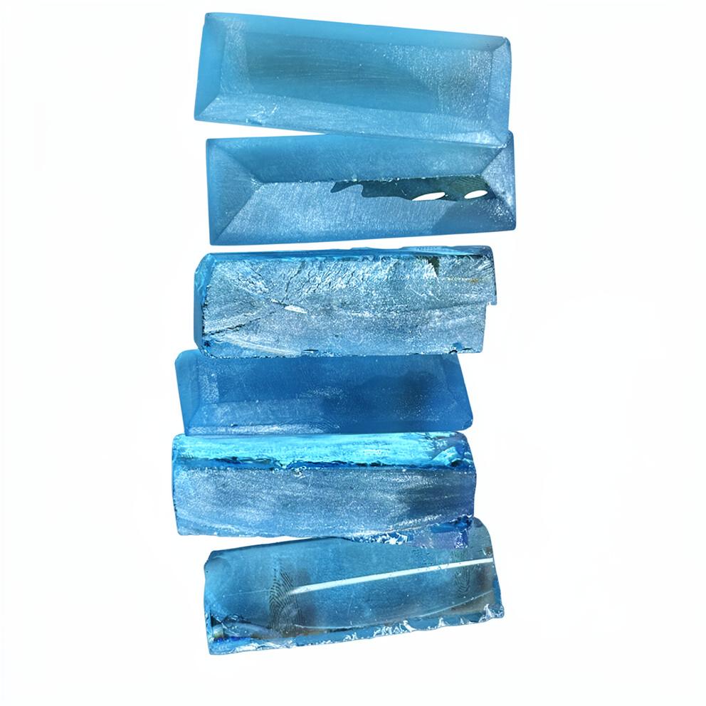 Lab-Created Aquamarine Loose Gemstone 2000 Ct Lot Uncut Raw Lab Verified Rough for Gem Collection