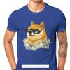 Crypto Cryptocurrency Dogecoin Doge T Shirt Classic Grunge Summer Big Size Pure Cotton Unisexs Tops Harajuku Oneck Tshirt