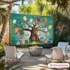 Book Tree Photo Booth Backdrop, School Reading Week & Library Party Decor