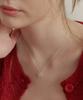 Tatiana (Silver 925) Twinkle Butterfly Ribbon Necklace Nz2180