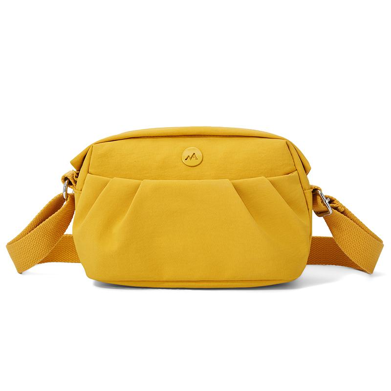 Leichte Nylon-Tasche Damen Schultertasche Crossbody-Tasche Mehrschichtige Handy-Tasche