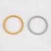 2pcs Stainless Steel Closed Ring Round Twisted Circles Ear Wire Hoops Pendant Connectors for DIY Jewelry Earring Making Findings