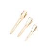 Gold Pointed Tip Duckbill Hairpin Styling Clip