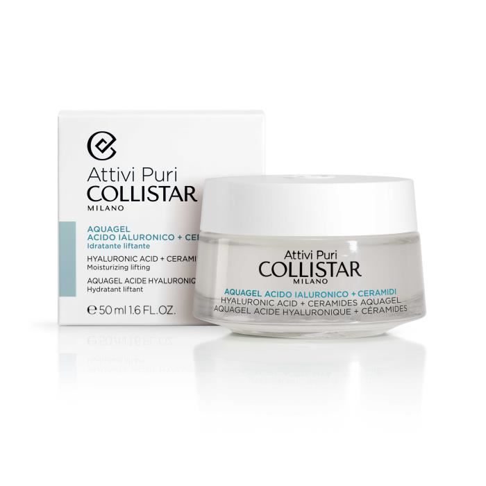 Soin de la peau - Collistar - Aquagel Hyaluronic Acid + Ceramides - 50 ml - Non gras - Unisexe