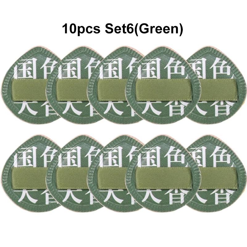 Mini Finger Cosmetics Puffs 5/10pcs Cosmetic Cushion Puff Concealer Foundation Detail Sponge Puffs Wet Dry Dual Use Makeup Tools