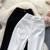Autumn And Winter Retro Casual High Waist Drape Thin Wide Leg Bottoming Flared Pants