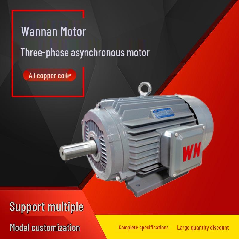 Anhui Wannan YE3 Super-Efficient Copper Coil Three-Phase Motor