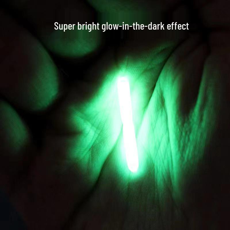 Świecące w ciemności patyki do wędki - Fluorescencyjne spławiki nocne do wędkowania na świeżym powietrzu