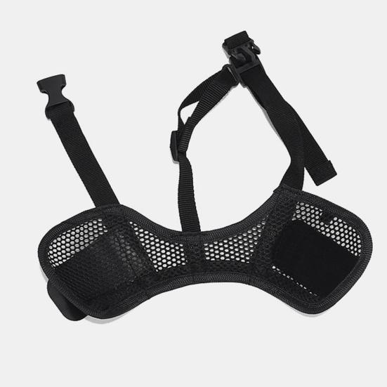 Yousheng Dog Muzzle Widened Fastener Tape Design Adjustable Breathable Anti-biting Pet Mouth Guard Pet Supplies