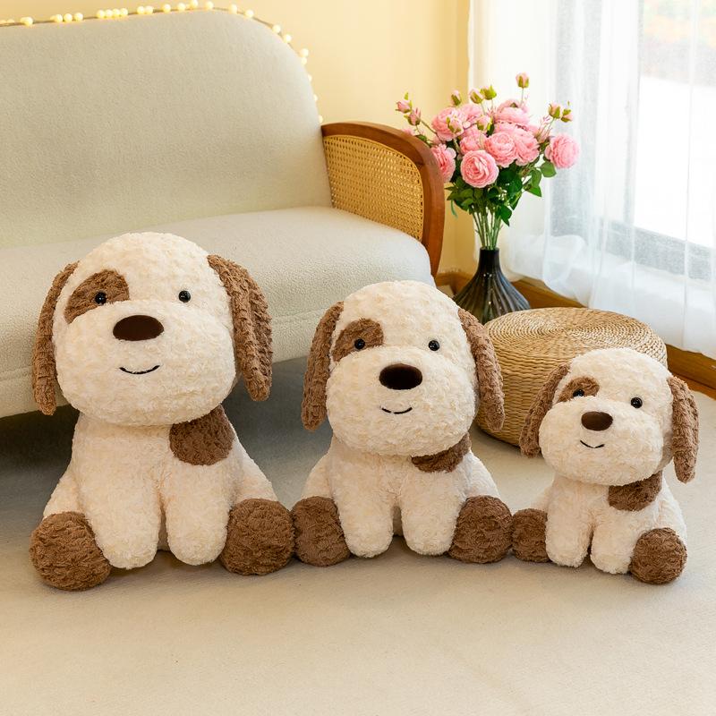 Cute Dalmatian Doll Big Ears Dog Cartoon Doll Puppy Dog Ornament Cute Healing Cartoon Cushion Doll