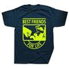 Funny Schnauzer Best Friends for Life T Shirts Graphic Cotton Streetwear Short Sleeve Harajuku Dog Dad Tshirt Unisexs Clothing
