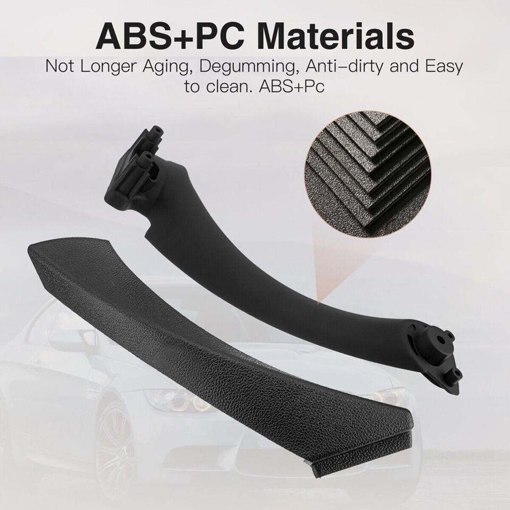 Antikorozní vnitřní klika dveří černá snadno použitelná