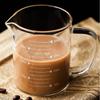 High Temperature Resistant Measuring Cup, Kitchen With Handle, Graduated Cup, Borosilicate Glass, Simple Electric Ceramic Furnace Heating Glass