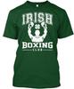 Unisex-Shirt Baumwolle Oversize Große Größe Irischer Boxclub St. Patrick's Day - Hergestellt in den USA