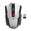 2.4G Wireless Wireless Mouse 3 Levels Adjustable 1600DPI Gaming Mouse 6 Buttons USB Receiver Ergonomic Mouse Desktop PC