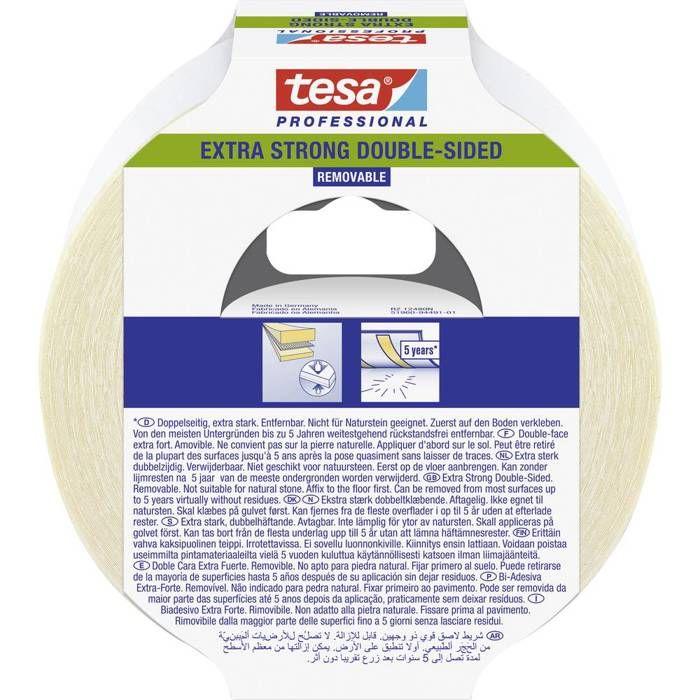 Tesa EXTRA STRONG 51960-00001-11 Ruban de pose tesa® Professional translucide (L x l) 25 m x 50 mm 1 pc(s)