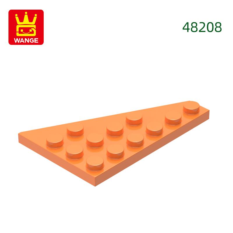 Non-Toxic 49Pcs/Lot 48208 4X6 Wedge Left Plate Building Blocks Moc Classic Accessories Compatible With Brick Toys Children Gift Box
