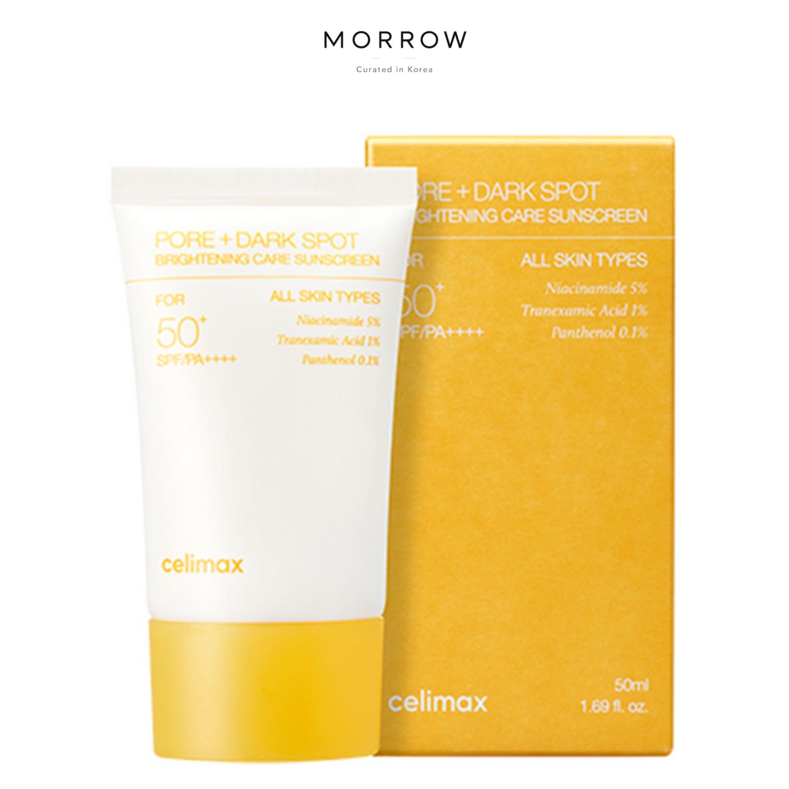 celimax Pore+Dark Spot Brightening Care Sunscreen SPF50+ PA++++ Tranexamic Acid Tone & Pore Care 50ml 50ml 1EA