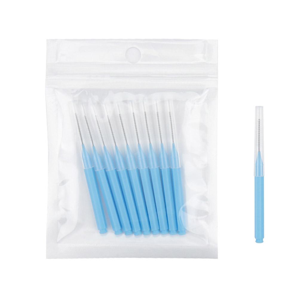 10 sztuk Mini Szczoteczka do Brwi Szczoteczka do Trwałej na Brwi Jednorazowe Pędzelki do Makijażu Rzęs Aplikatory Do B7U4