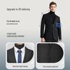 SHANSHAN Men's Double-Breasted Notch Lapel Suit Set