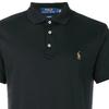 Polo Ralph Lauren Logo Embroidered Short Sleeve Polo Shirt Men tops Black 710685514-002