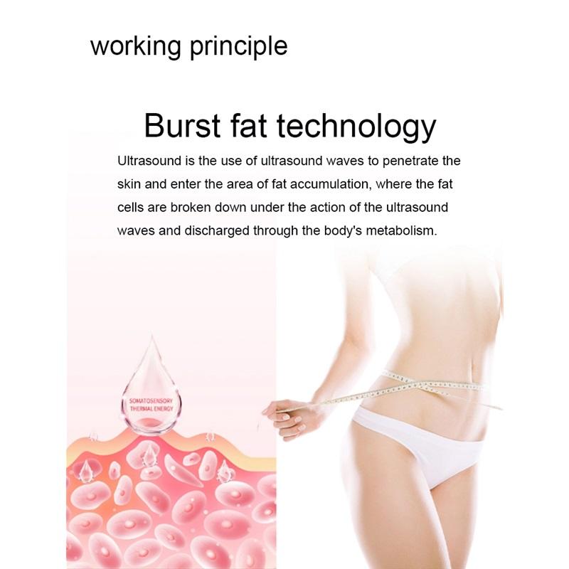 NEW  40K Cavitation Machine  Ultrasonic RF Body Shaping Lose Weight Multipolar Slimming Facial Skin Tightening Lifting Device